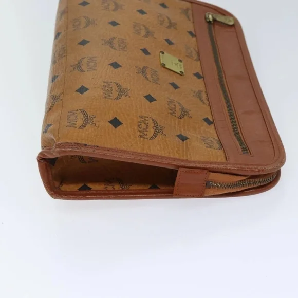 MCM Brown Leather Men's Bag - Picture 3 of 10